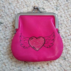 Vintage 90s Faux Leather Coin Purse